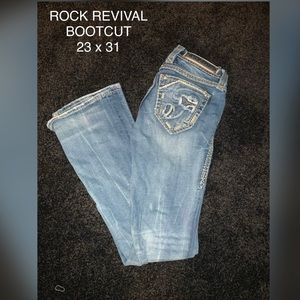 ROCK REVIVAL BOOTCUT JEANS